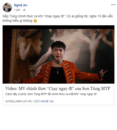 Nghe tới 10 lần vẫn không hiểu Sơn Tùng MTP hát gì trong trong MV mới của mình.