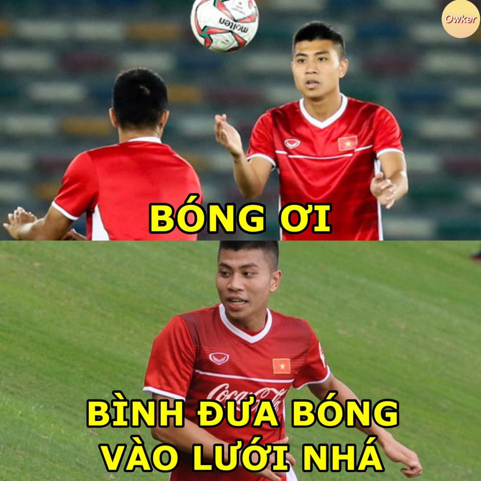 Đinh Thanh Bình là người đã đưa được bóng vào lưới của U23 Brunei nâng tỷ số trận đấu lên 3-0.