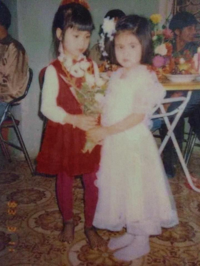 Từ bé, hoa hậu Ngọc Hân đã rất điệu đà.