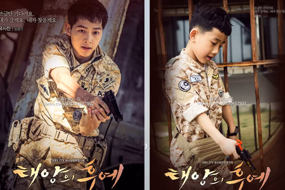 Theo tìm hiểu, bé trai vào vai Song Joong Ki trong phim có tên thật là Kang Mo Yeon.