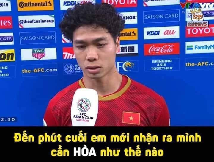 Sau bàn thắng của Iraq, cầu thủ Công Phượng mới nhận ra rằng mình cần "trận hòa" đến như thế nào?