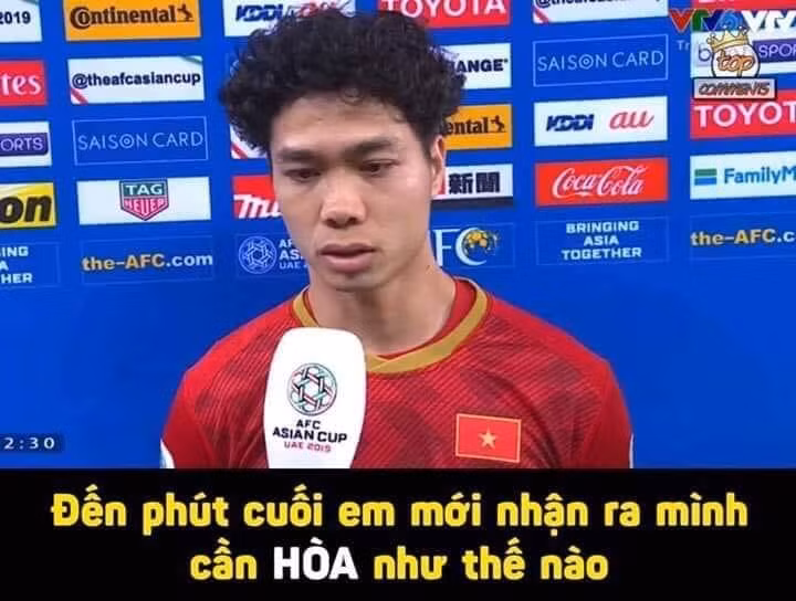 Sau bàn thắng của Iraq, cầu thủ Công Phượng mới nhận ra rằng mình cần "trận hòa" đến như thế nào?