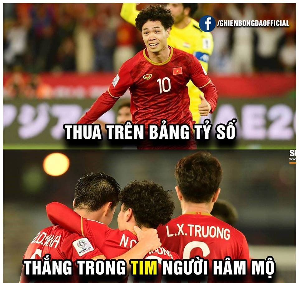 Dù để thua trận tại Asian Cup 2019 trước Iraq nhưng đội tuyển Việt Nam thể hiện gương mặt khá sáng sủa khiến NHM yên tâm.