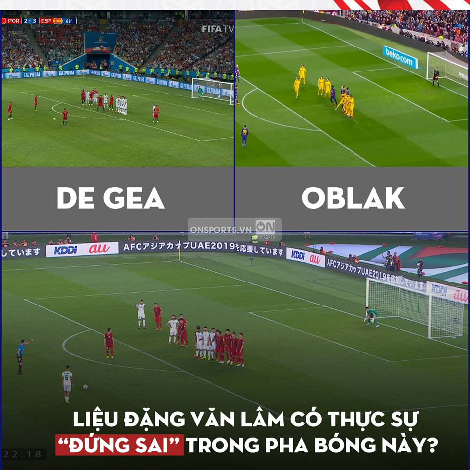 Bên cạnh Công Phượng, Văn Lâm là người được nhắc đến khi nhiều người cho rằng anh đã đứng sai vị trí ở bàn thua thứ 3.