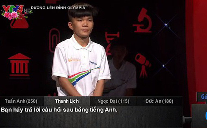 Ngày 11/2/2018, cuộc thi Đường lên đỉnh Olympia năm 18 (tuần 3, tháng 3, quý II) đã khép lại với màn tranh tài của 4 thí sinh. Trong đó đáng chú ý, thí sinh Thanh Lịch ra về "hai bàn tay trắng" với điểm số 0 tròn trĩnh.