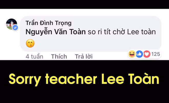 Ví dụ như cách đây không lâu, anh chàng từng làm dân tình hoang mang tột độ trước bình luận "ok me ni me ni ma ni", phải đọc comment khác mới hiểu ý của Trọng là "ok many many money" (rất nhiều tiền). Rồi thì "max me ni" (max money - tiền cực to???), "sớt ắp" (shut up - im lặng đi!)...