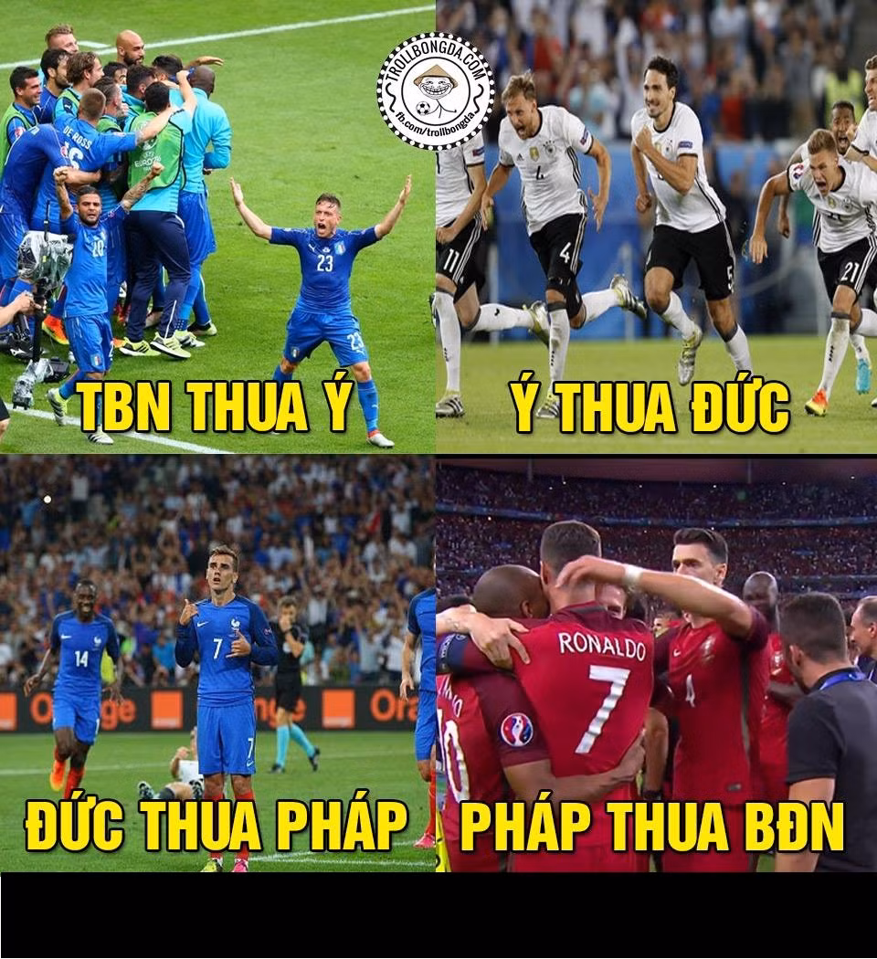 VCK Euro 2016 chứng kiến một điều khá lạ lùng khi các ông lớn lần lượt loại nhau và cuối cùng để đội bóng hòa tới 6 trận trong 90 phút thi đấu chính thức lên ngôi vô địch