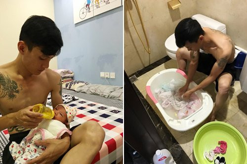 Tóm lại, giờ "ông chồng còi" không thích đi nhậu hay đàm đúm con cà con kê, không lê la vỉa hè quán xá. Anh ấy chả thích đi đâu, chỉ thích ở nhà pha sữa cho con, trông nom và chơi với hai đứa nhỏ, còn đứa lớn thì đã tự lập, nhà cửa lúc nào cũng đông vui rộn ràng tiếng cười".