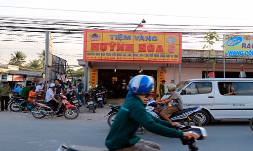 Tiệm vàng Huỳnh Hoa, nơi xảy ra vụ việc