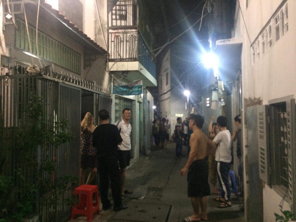 Hiện trường đang được xác minh.