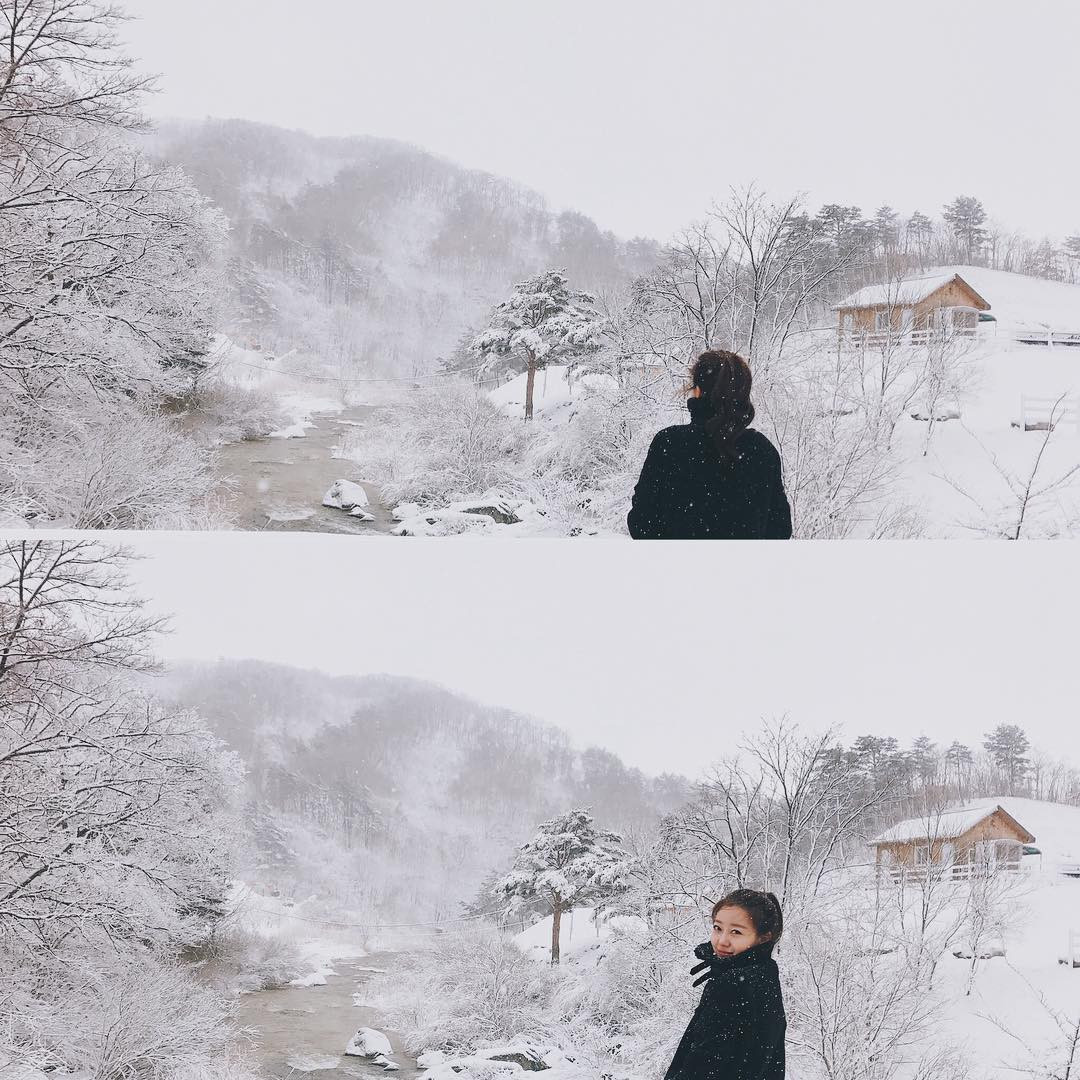 Không chỉ đẹp khi lên sóng, ngoài đời Lee Jae Eun cũng rất ấn tượng với những bức ảnh cực show deep trên trang cá nhân.