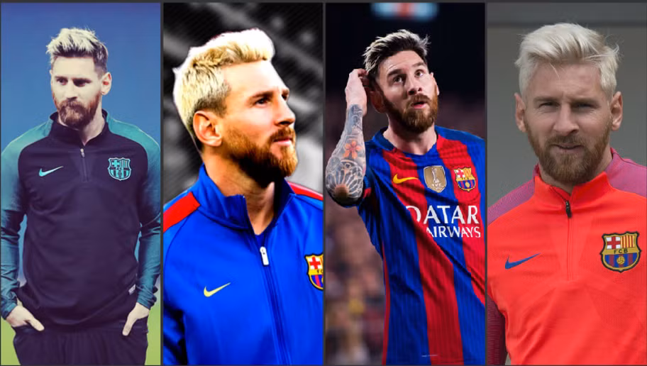 Thay đổi phong cách từ thư sinh sang nam tính, Messi khiến nhiều người cảm thấy bất ngờ.