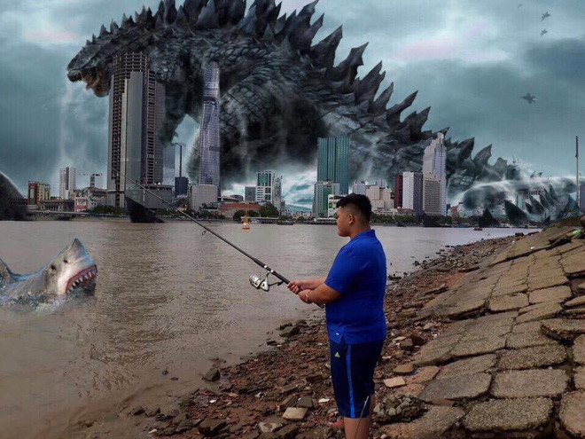 Dù có ở trường hợp nào xảy ra nhưng những tác phẩm chàng trai câu cá được dân mạng trợ giúp ghép ảnh vẫn mang đến những nụ cười ngặt nghẽo cho mọi người.