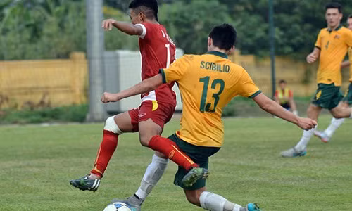 That bai truoc U16 Australia, U16 Viet Nam mat ngoi dau bang