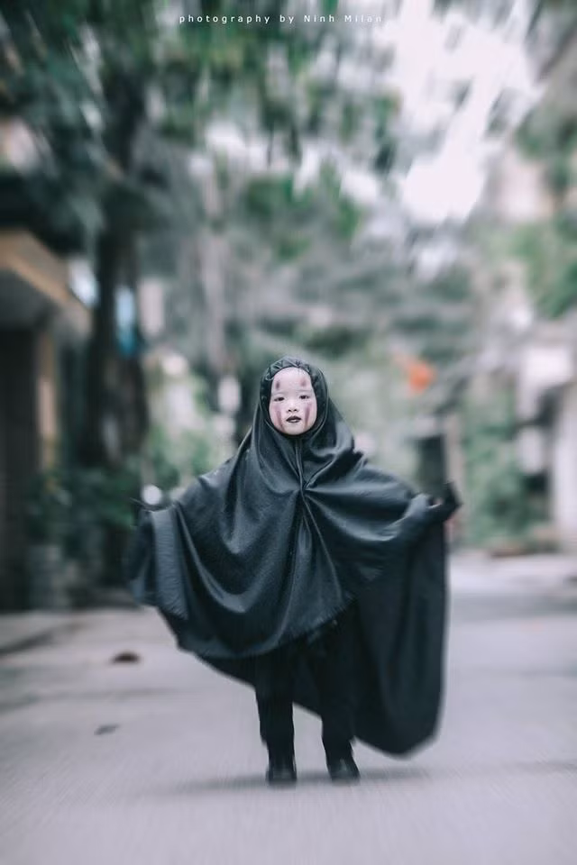 Hầu hết mọi người đều tỏ ra vô cùng thích thú với hình ảnh ma mị đầy ám ảnh nhưng cũng không kém phần dễ thương. Ảnh sử dụng trong bài: Tác giả bộ ảnh cung cấp.