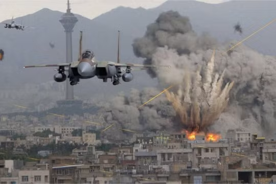 Không quân Nga quần thảo Syria.