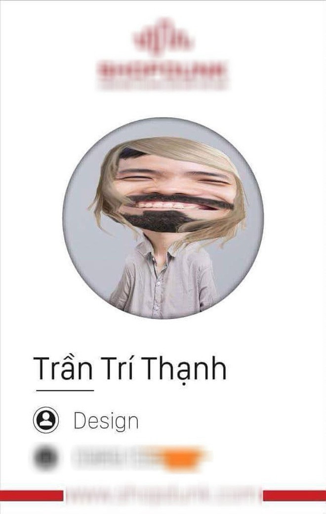 Thảo Linh chia sẻ thêm: "Trước đây ở công ty dùng dấu vân tay nhưng bây giờ chuyển sang dùng thẻ nên sếp mình nảy ra ý tưởng này. Sếp có giao nhiệm vụ cho đội ngũ thiết kế là phải làm thế nào để ảnh thẻ đẹp nhất mà bất cứ ai khi nhìn vào cũng luôn cảm thấy vui vẻ."