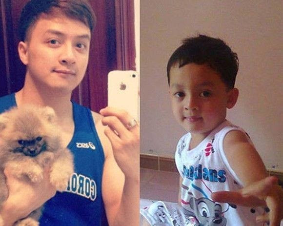 Bé trai sở hữu khuôn mặt y chang ca sĩ này. Hầu như ai cũng đều công nhận rằng cậu bé trong ảnh thực sự rất giống nam ca sĩ "Anh sai rồi".
