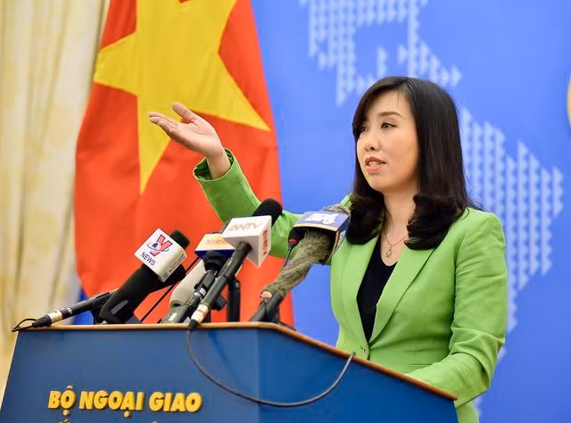 Viet Nam xac minh thong tin Trung Quoc dua gian khoan vao Vinh Bac Bo