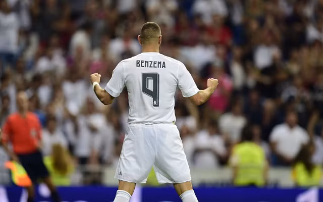 Với 43 bàn thắng, Karim Benzema của Real Madrid hiện đang xếp thứ 9.