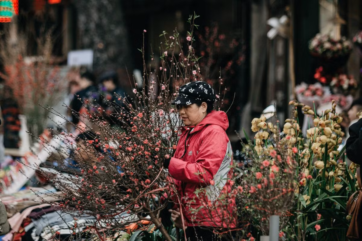 Bởi thế, dù nhiều khi có hơi chật chội, tắc nghẽn, mọi người không vì thế mà tỏ ra khó chịu khi đi chợ hoa Tết lâu đời này.
