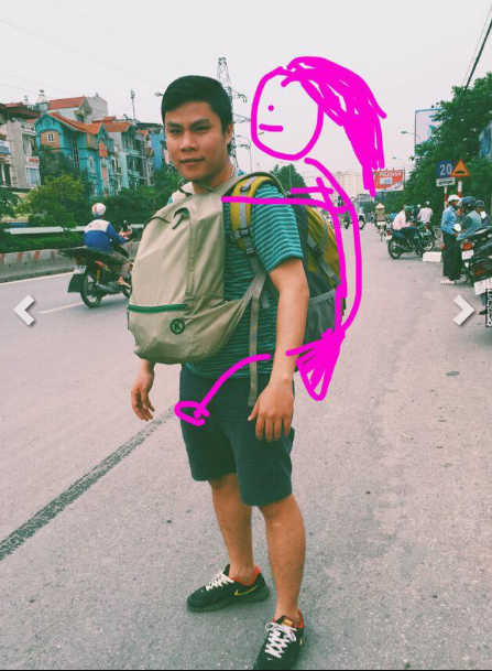 Cùng hành trình trên quãng đường về quê.