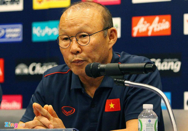 HLV Park Hang-seo: “Viet Nam da thang tran chung ket voi Thai Lan“