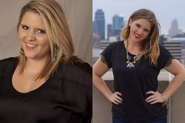 Olivia Sullivan, 28 tuổi, đã giảm hơn 45 kg, lột xác thành hotgirl trong vòng 1 năm nhờ những bài tập cardio.