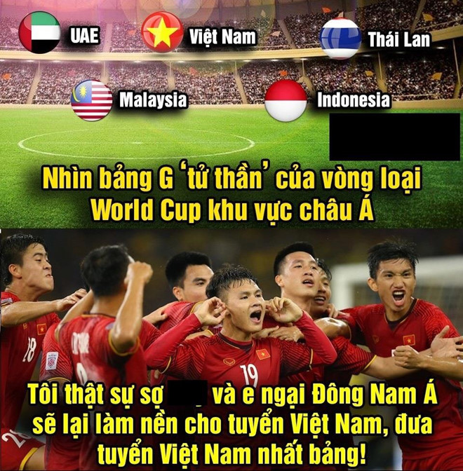 Nhìn lễ bốc thăm vòng loại World Cup 2022 khu vực châu Á, một số fan bóng đá đã lạc quan về viễn cảnh ĐTQG Việt Nam đi tiếp tại bảng đấu này.