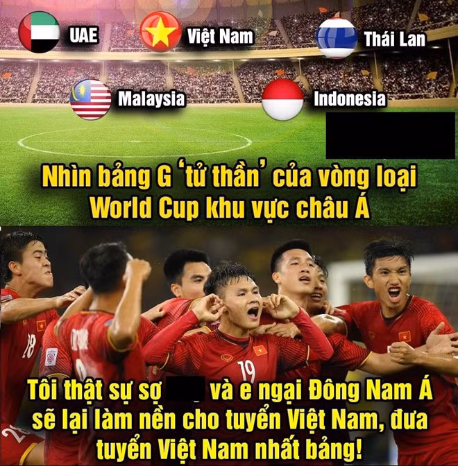 Nhìn lễ bốc thăm vòng loại World Cup 2022 khu vực châu Á, một số fan bóng đá đã lạc quan về viễn cảnh ĐTQG Việt Nam đi tiếp tại bảng đấu này.