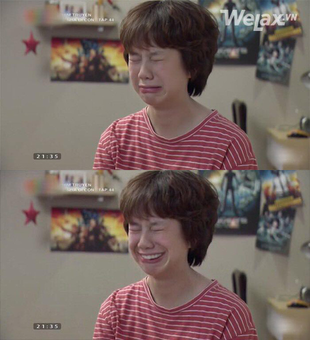 Chỉ có đúng tomboyloichoi - Dương là có điệu cười đạt chuẩn sung sướng nhưng ngược lại biểu cảm trong phân đoạn này của cô bạn là đang khóc.