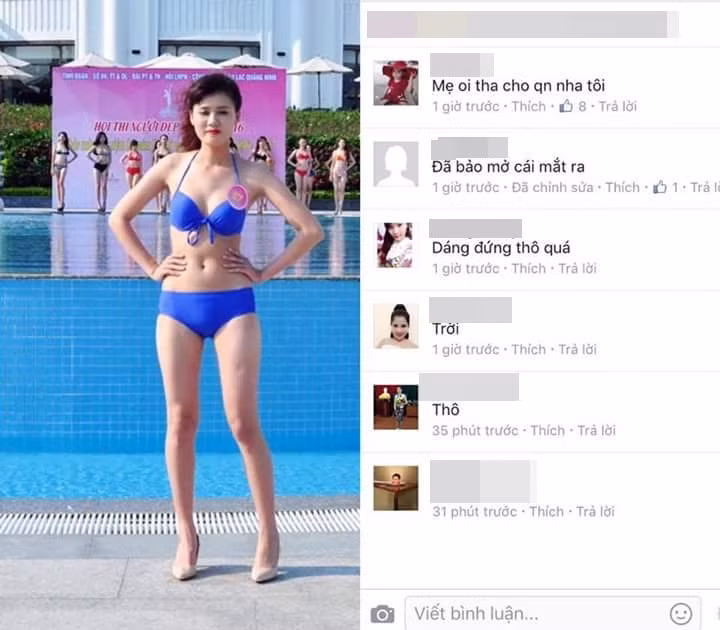 Họ cho rằng, đây là một cuộc thi thảm họa, từ cách tạo dáng cho các thí sinh cũng như những người chụp ảnh khi chưa đưa ra những sản phẩm tốt nhất.