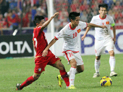 Chiến thắng đậm nhất của ĐT Việt Nam trước Myanmar đó là trận đấu với tỷ số 7-1 trong khuôn khổ AFF Cup 2010.