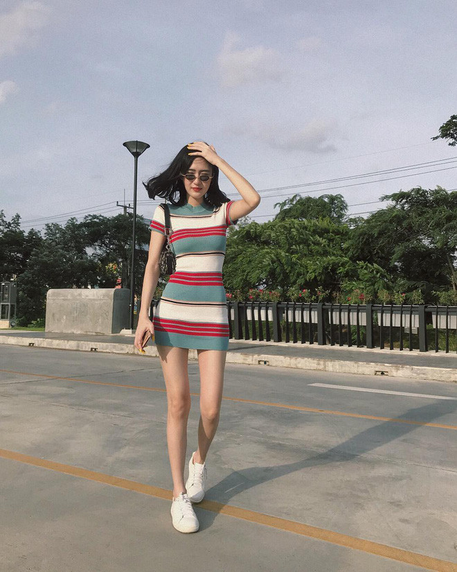 Style của Grace Buchita đã trở thành nguồn cảm hứng, được rất nhiều cô gái Thái Lan học tập theo.