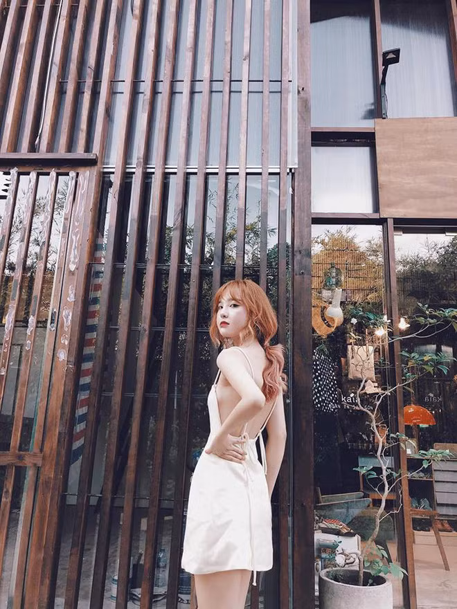 Bích Châu sinh sống và làm việc ở TP HCM. Khi ra Hà Nội có việc và tình cờ gặp được chú chó này nên xảy ra sự việc trên.