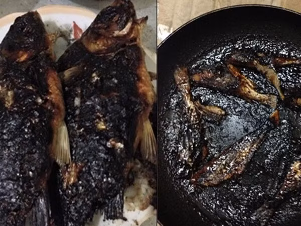 Cá rán phiên bản "bỏ lò".