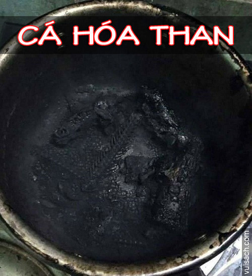 Cá hóa than.