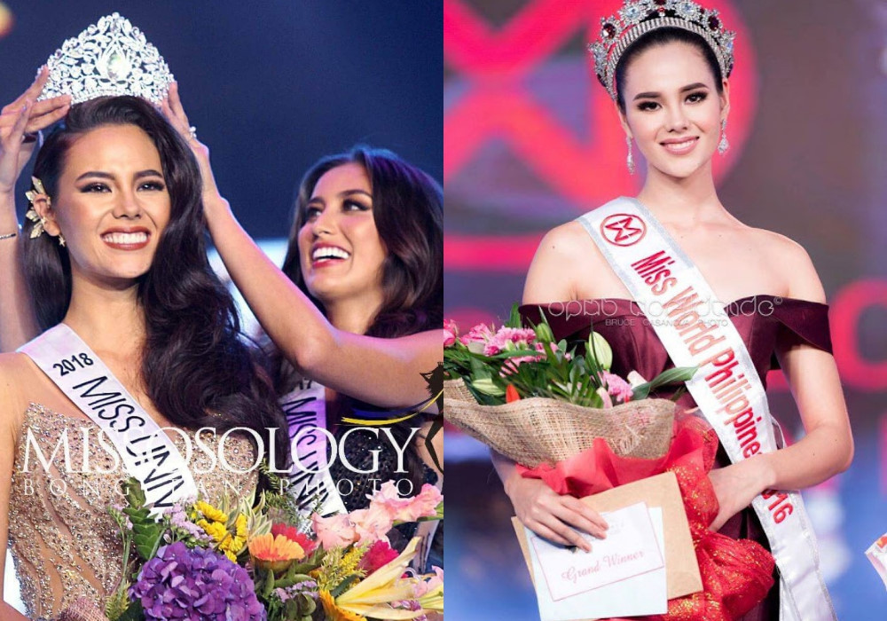 Catriona Gray trở thành người đẹp đầu tiên chiến thắng cả hai danh hiệu Hoa hậu Thế Giới và Hoa hậu Hoàn vũ Philippines. Người đẹp 24 tuổi, cao 1,78 m và từng lọt vào top 5 Miss World 2016. Nhan sắc dễ biến hoá, khả năng ứng xử thông minh cùng tinh thần quyết tâm chiến đấu chính là lợi thế của Catriona tại đấu trường Miss Universe 2018.