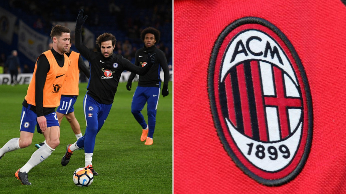 Theo Daily Mail, Milan lúc này thậm chí còn đang lên kế hoạch chiêu mộ cùng 1 lúc 3 cầu thủ gồm Cesc Fabregas, Gary Cahill và Andreas Christensen.
