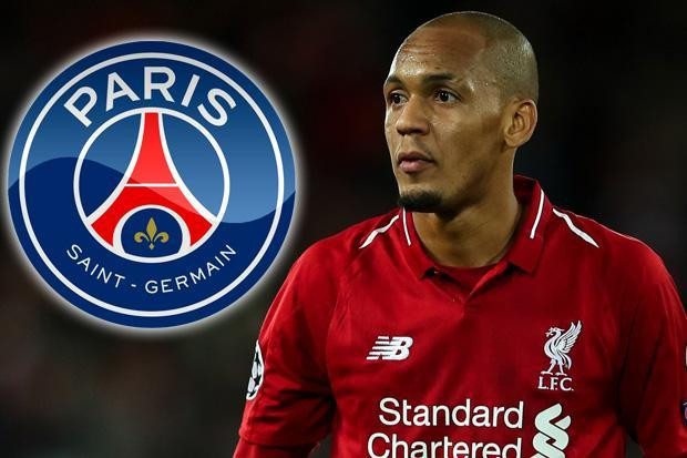 Chuyển nhượng bóng đá từ L'Equipe, PSG đang muốn mượn tiền vệ Fabinho của Liverpool ở kỳ chuyển nhượng tháng 1/2019.
