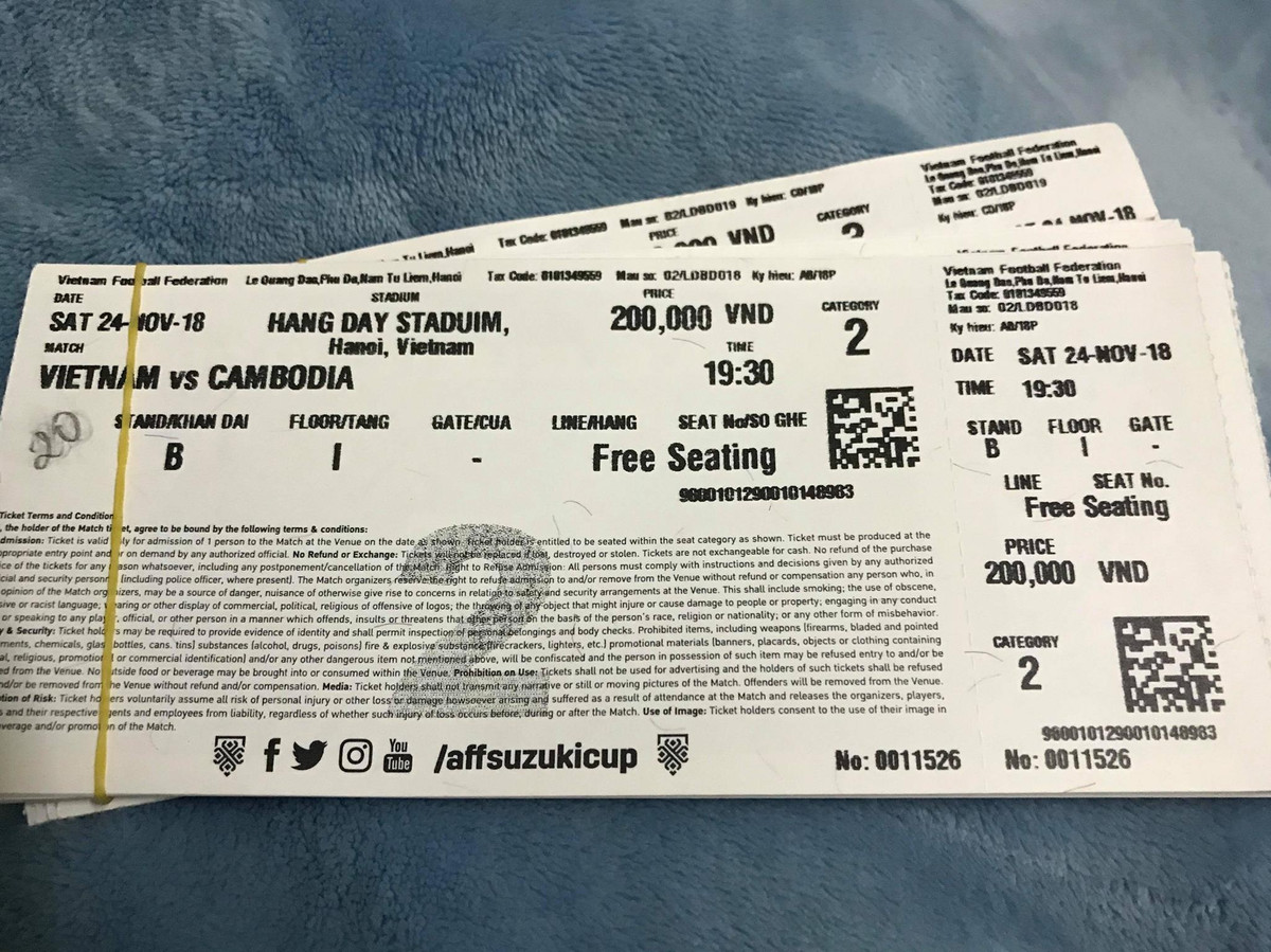 Het ve tran DT Viet Nam gap Campuchia tai AFF Cup 2018, CDV buon ba