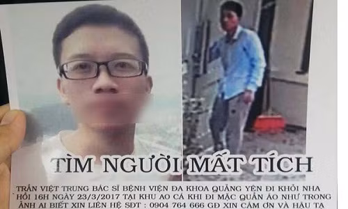 Bac si mat tich o Quang Ninh tro ve khong tinh tao