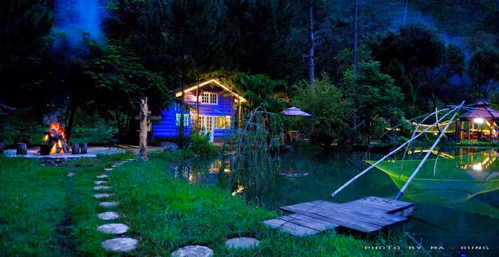 Cảnh đẹp ngây ngất của Ma Rừng Lữ Quán khiến cho nhiều người cảm thấy vô cùng thích thú và muốn ở mãi không về. Ảnh sử dụng trong bài: Ma Rừng Lữ Quán.