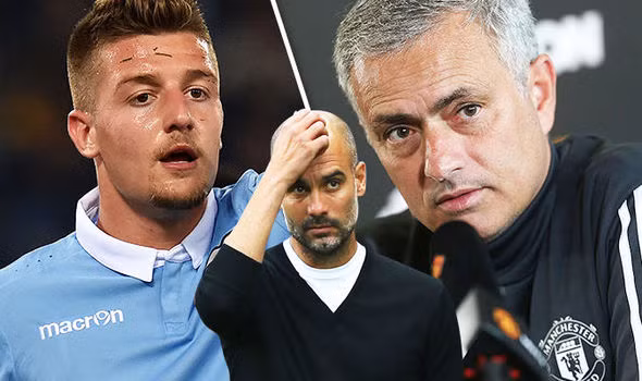 M.U chi mạnh đấu Man City: Theo thông tin chuyển nhượng bóng đá mới nhất từ báo chí Anh cho hay, Jose Mourinho đã ngắm tài năng trẻ Lazio, Sergej Milinkovic-Savic làm mục tiêu hàng đầu cho kỳ chuyển nhượng mùa hè tới và sẵn sàng chi đậm để vượt mặt đối thủ cùng thành phố là Man City. Ảnh: Mirror