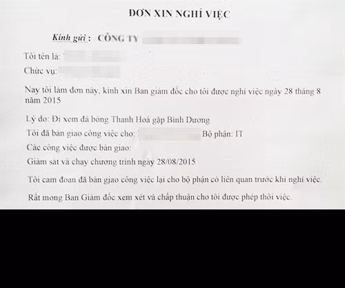 Những lý do có việc gia đình có việc bận, con ốm, bố mẹ nằm viện đã trở nên cũ mềm. Thay vào đó là những lý do vô cùng bá đạo và có phần hơi bất cần.