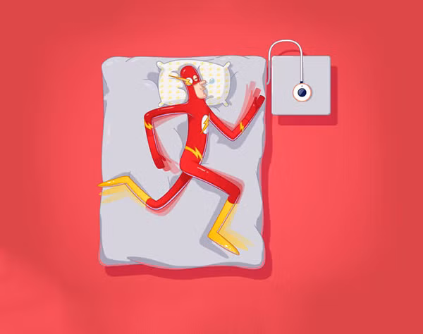 Với tốc độ đáng kinh ngạc của mình thì tia chớp sẽ không biết mình đang ở đâu khi tỉnh dậy.