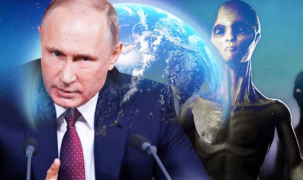 Một nhà lý thuyết âm mưu đang ra sức thuyết phục Tổng thống Nga Putin tiết lộ sự thật về người ngoài hành tinh.