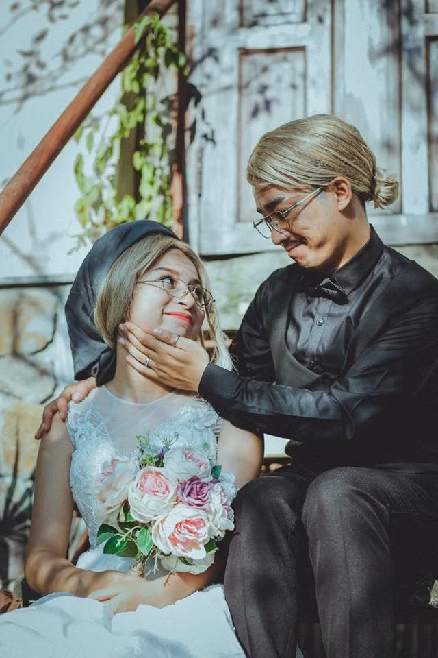 Bộ ảnh cưới đặc sắc của Đỗ Duy Nam và vợ tương lai của mình là tác phẩm hợp tác với nhiếp ảnh gia Nguyễn Thành Long.