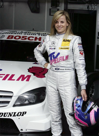 Susie Stoddart đến từ Scotland và hiện là thành viên của đội đua Williams Formuala One.