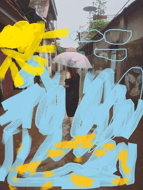 bài tập vẽ của một cậu học sinh nghịch ngợm nhưng có tâm muốn giúp khổ chủ. Ảnh sử dụng trong bài: Sưu tầm Facebook